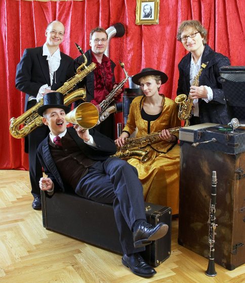Gruppen Bild Saxophon Quartett