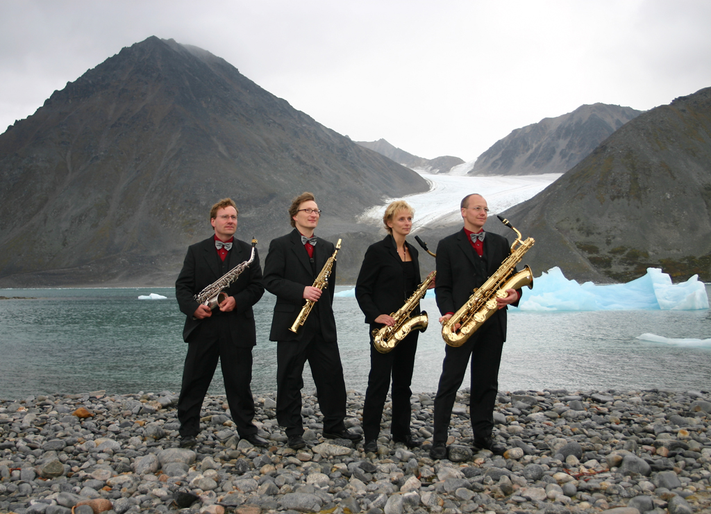 Gruppen Bild Saxophon Quartett